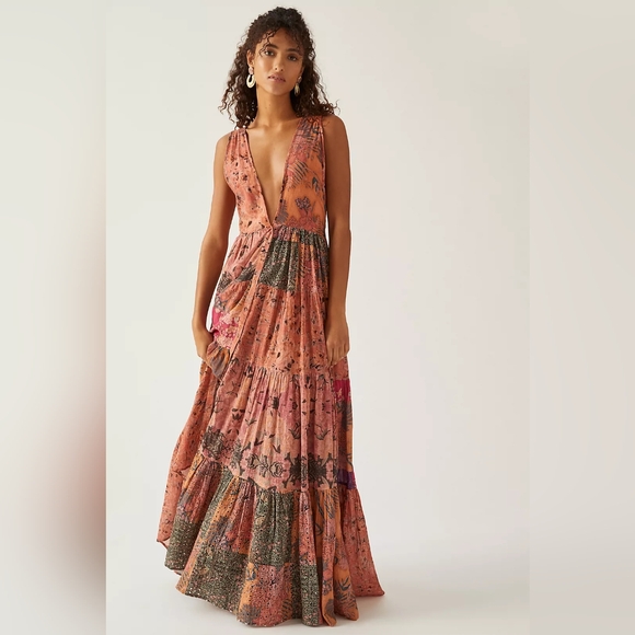 Anthropologie Mes Demoiselles Floral Dress NWT SZ. 8